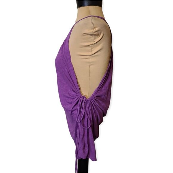 Victoria's Secret Purple Drawstring Tank Small - Picture 3 of 4
